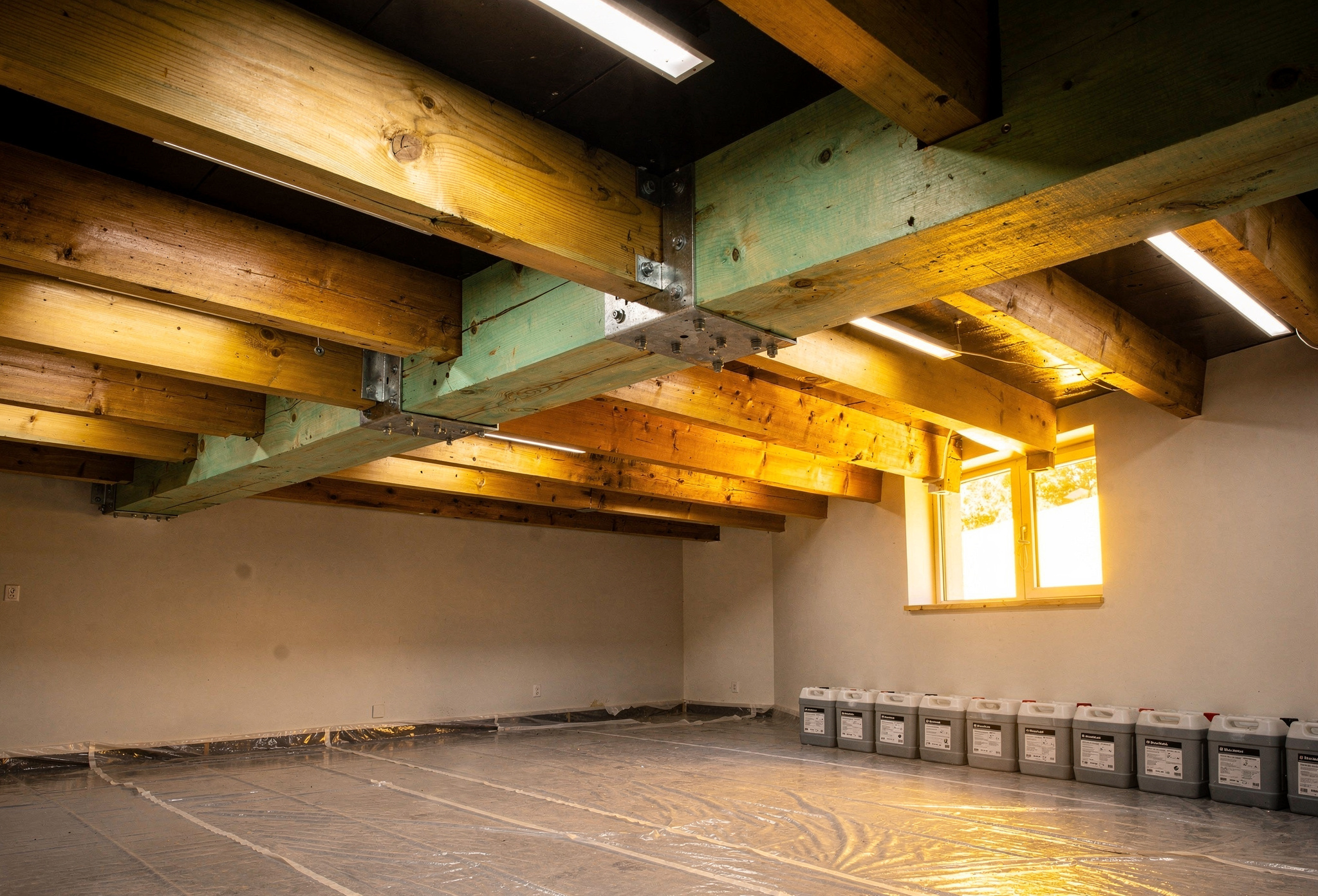 Borat ile islenmis ve celik takviyeli yeni tavan kirisleri